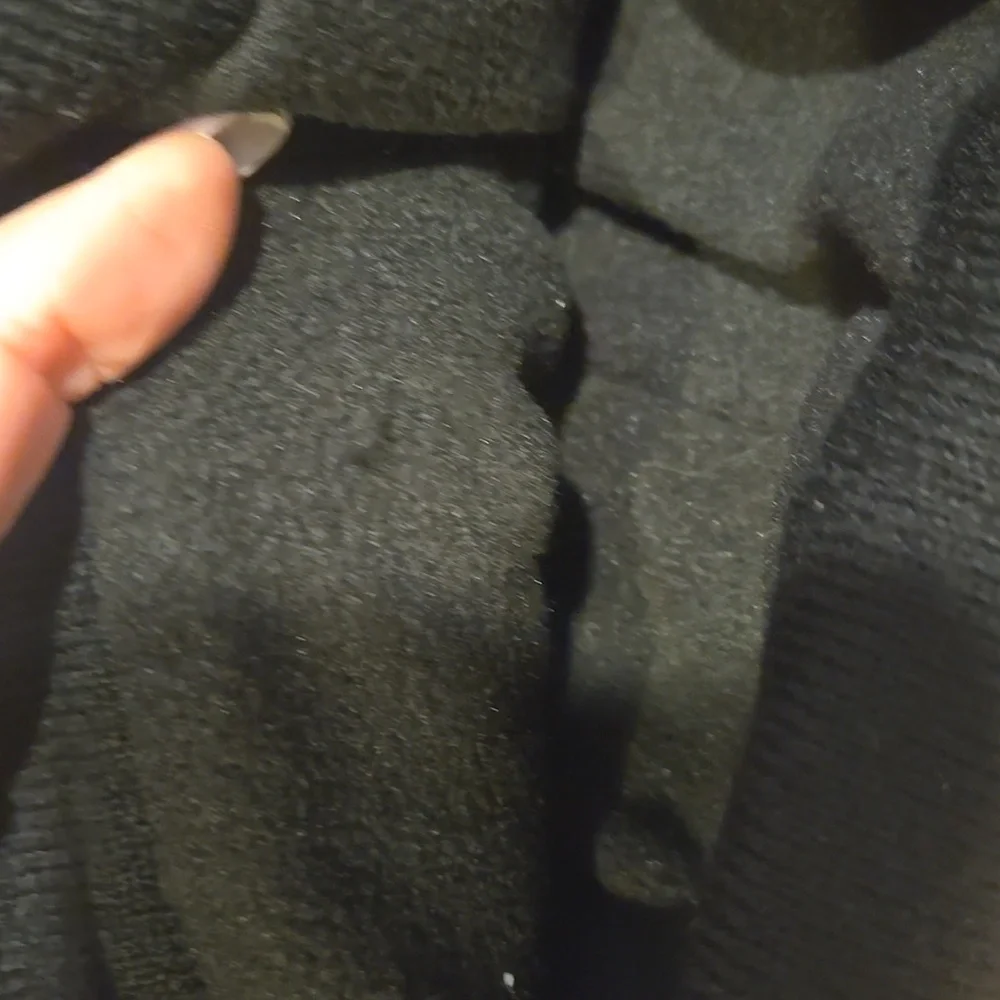 New Hunter Black Unisex Fleece Lined Beanie - Picture 6 of 10